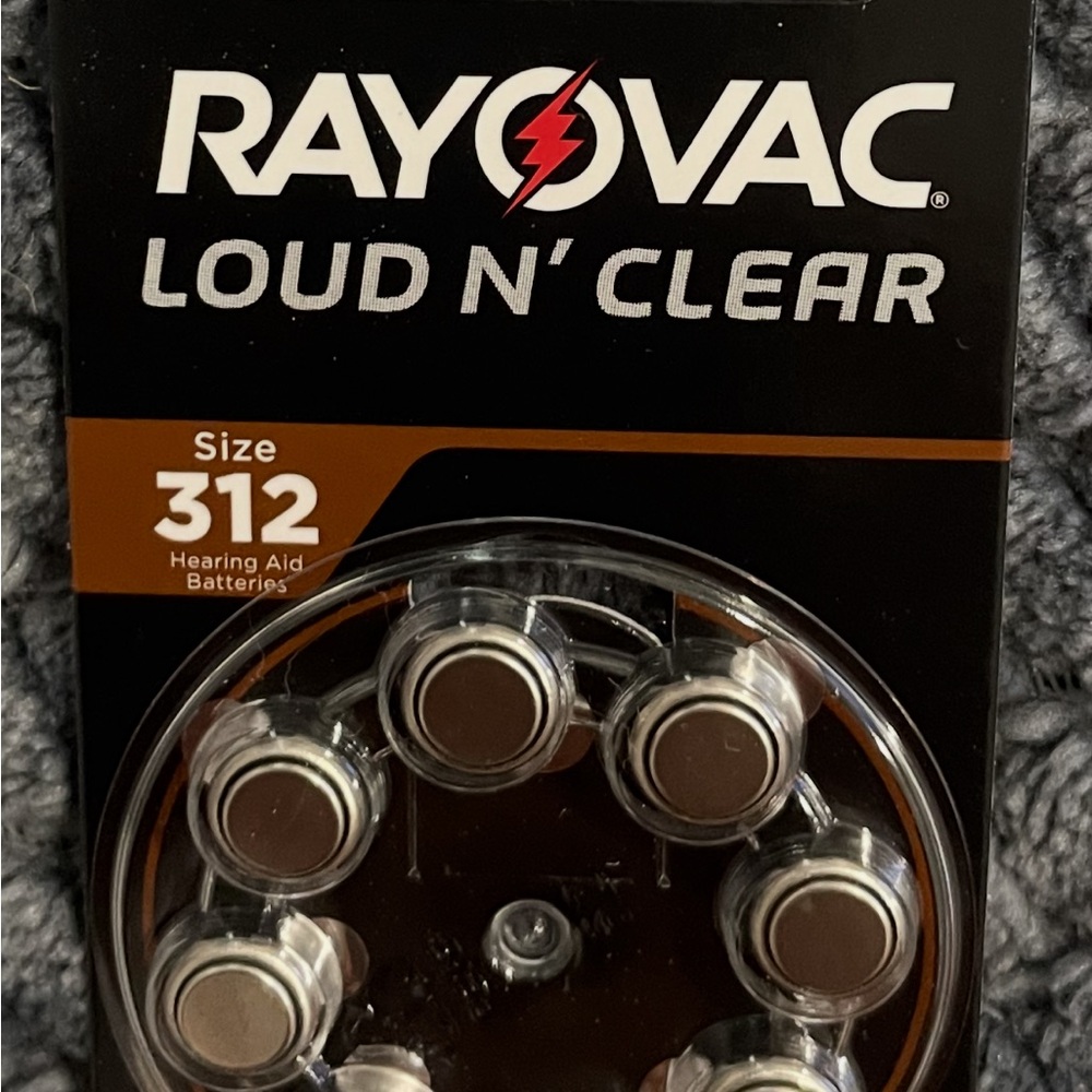 Hearing Aid Batteries - Silver